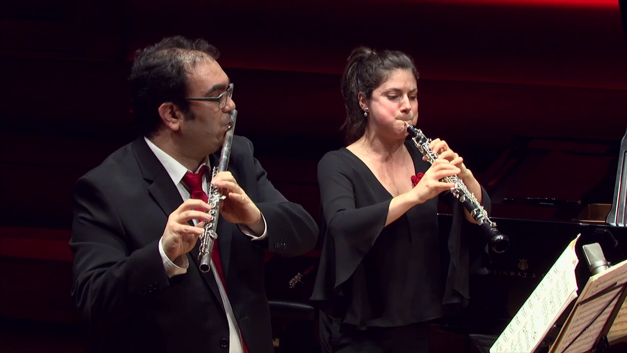 Paul Hindemith : Kleine Kammermusik op. 24 n° 2 (extraits) par l'Ensemble Azahar