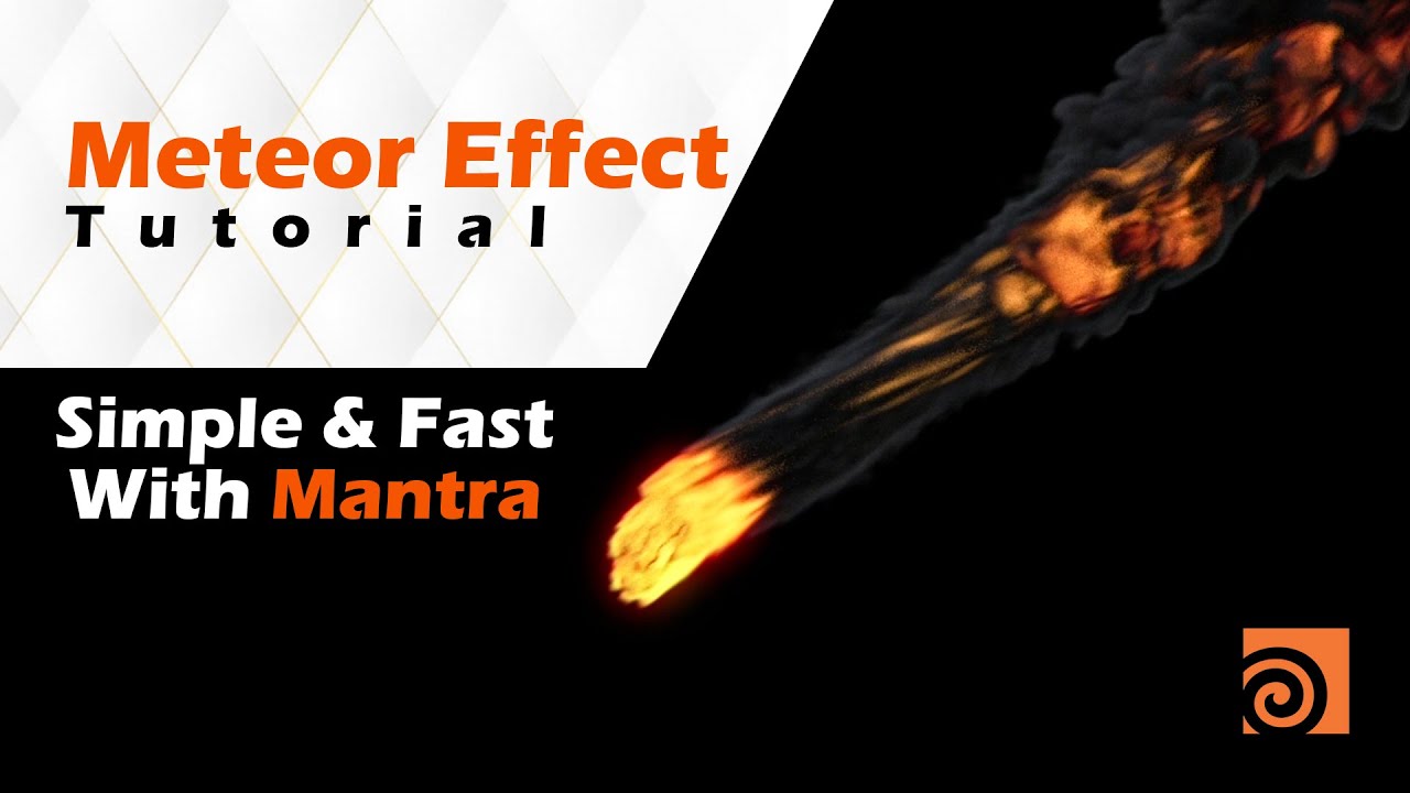 Meteor in Houdini with Mantra | Houdini Tutorial