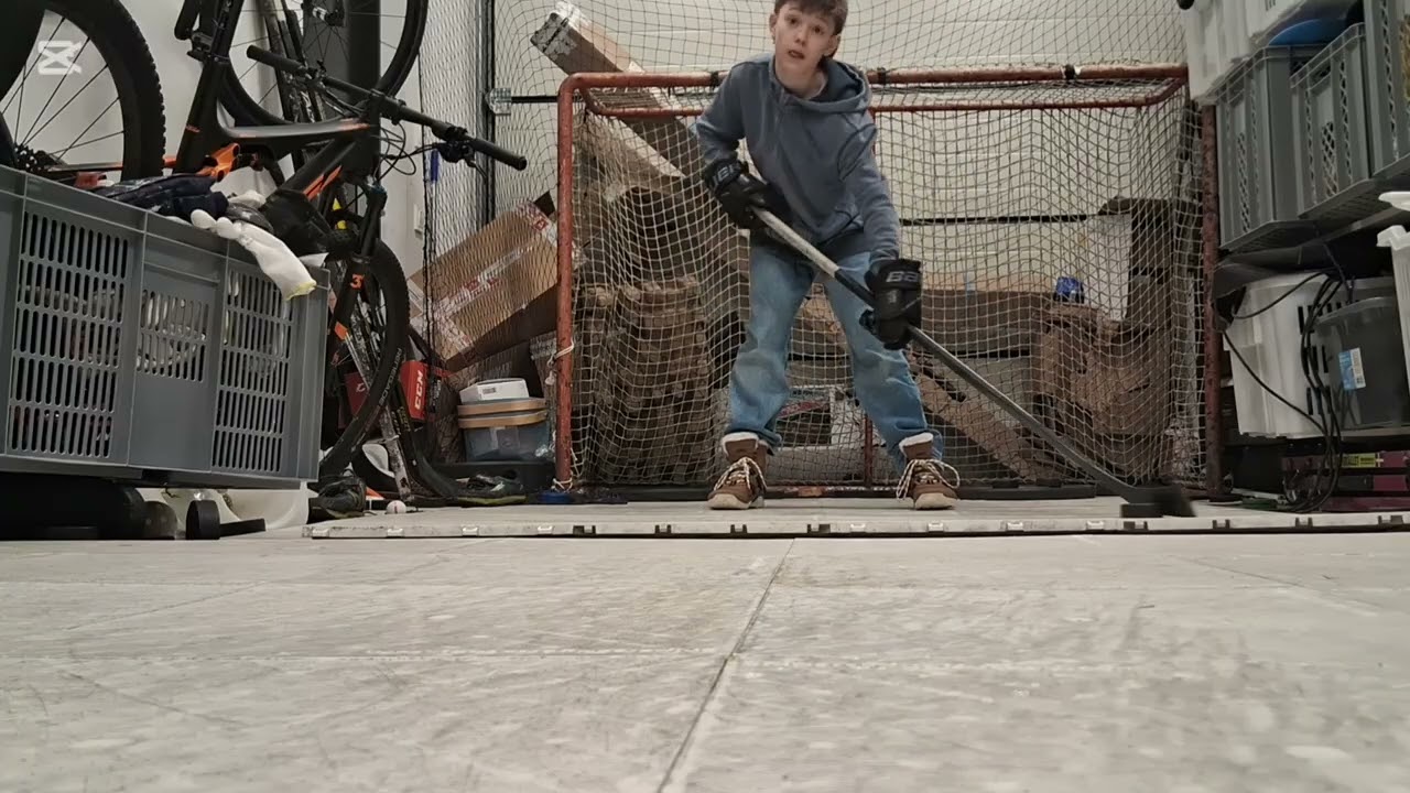 Hockey stickhandeling rutine 🏒