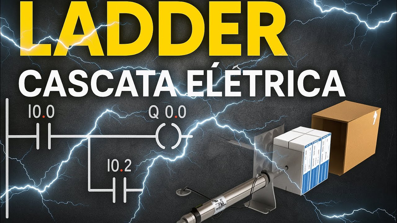 Aprenda programar CLP usando o método de cascata elétrica. Automação com CadeSimu