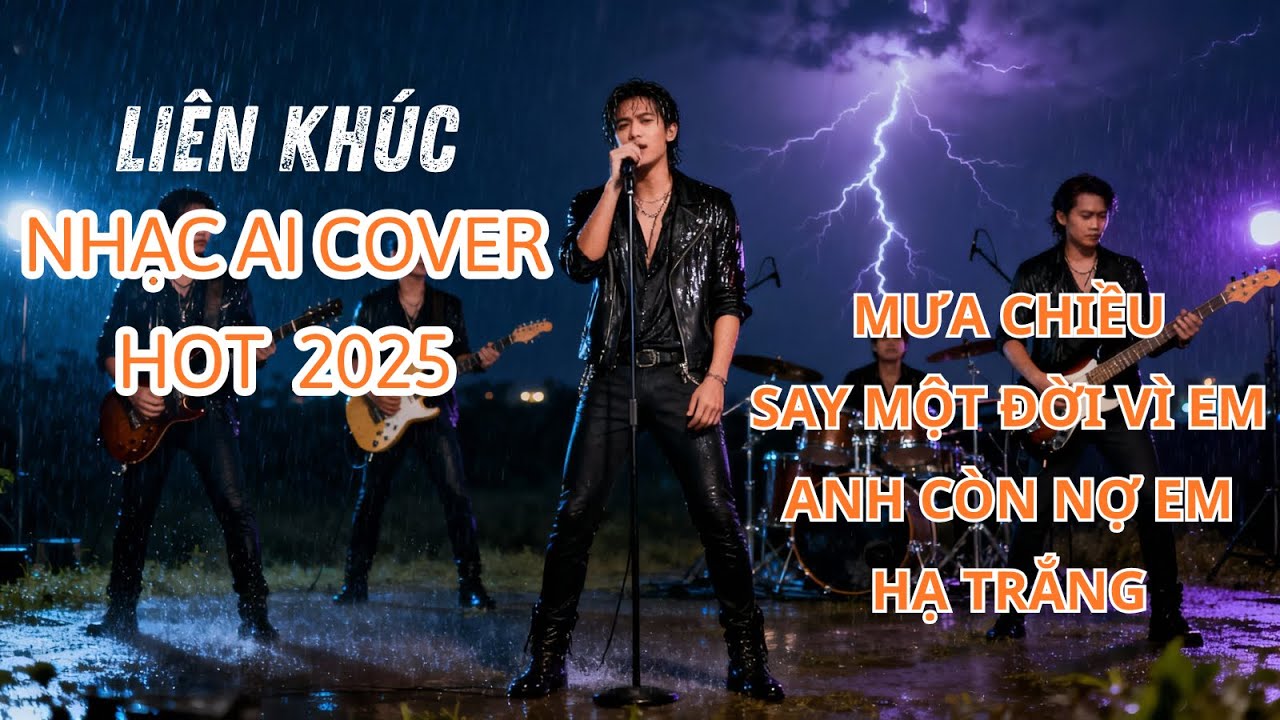 LK Nhạc AI Hot Nhất Tiktok - Mưa Chiều, Say Một Đời Vì Em, Anh Còn Nợ em, Hạ Trắng