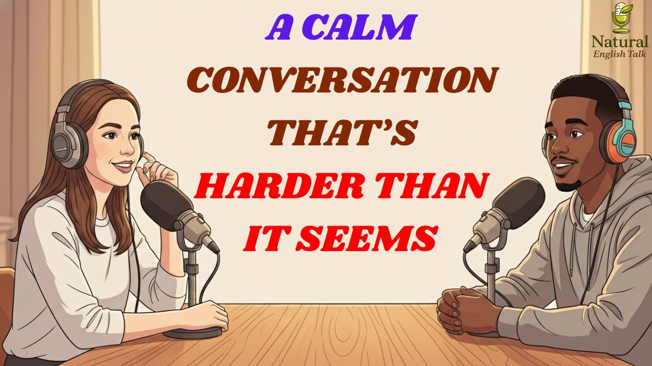 A Calm Conversation That’s Harder Than It Seems | Easy English Podcast