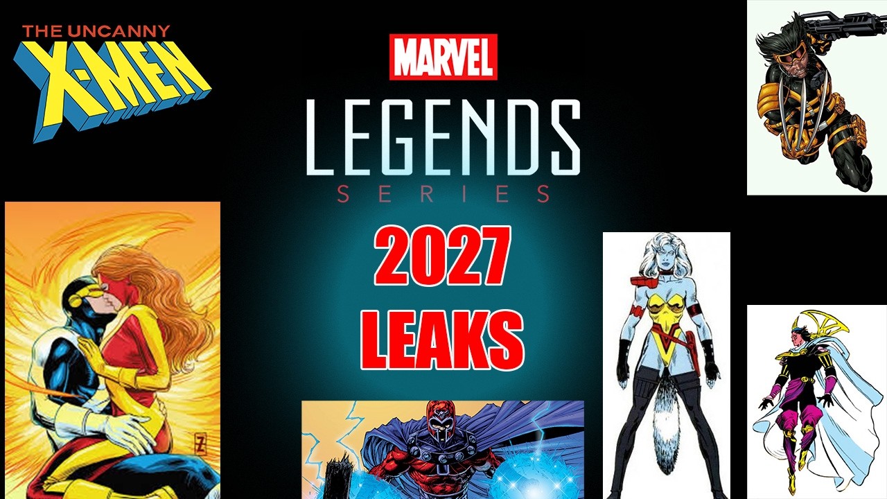Утечки информации о фигурках Marvel Legends X-Men 2027 года из серии Power of X-Men
