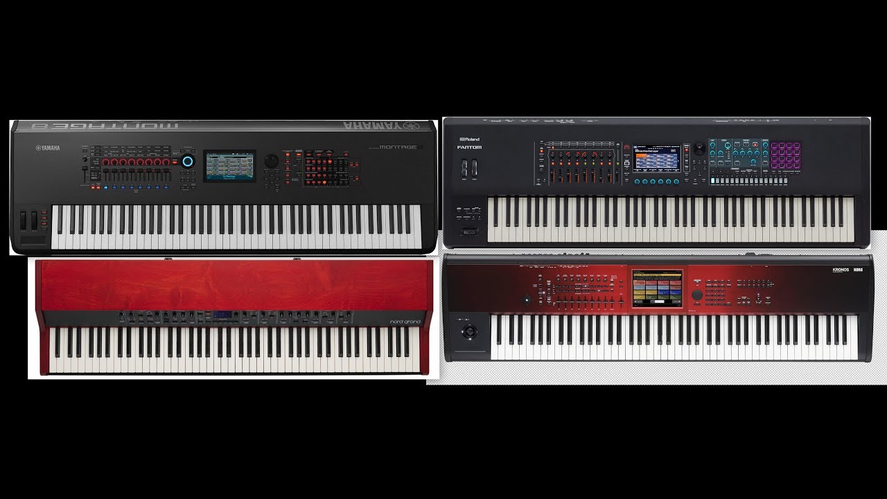 Roland Fantom vs Yamaha Montage vs Nord Grand vs KORG Kronos