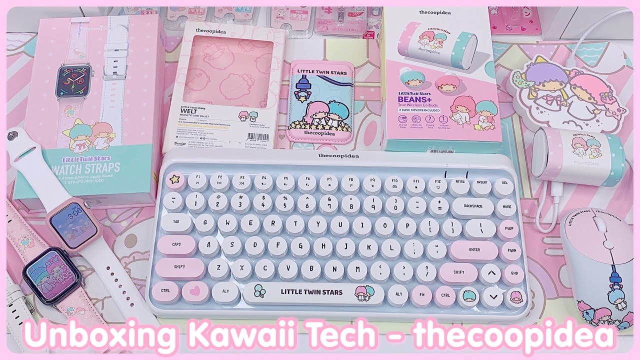 Unboxing Kawaii Tech Accessories - TheCoopIdea Sanrio Little Twin Stars