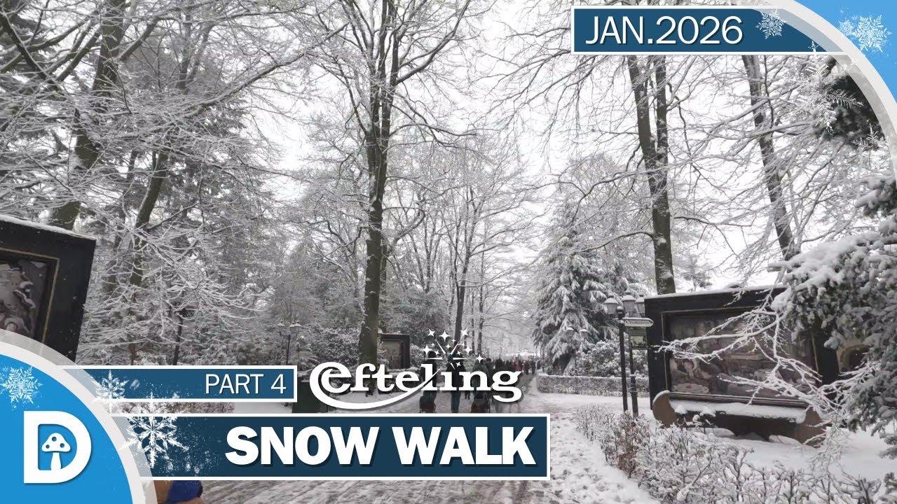 ❄ Sneeuw Tour Efteling: Deel 4 - Symbolica naar Marerijk | Winter Efteling 2025-2026