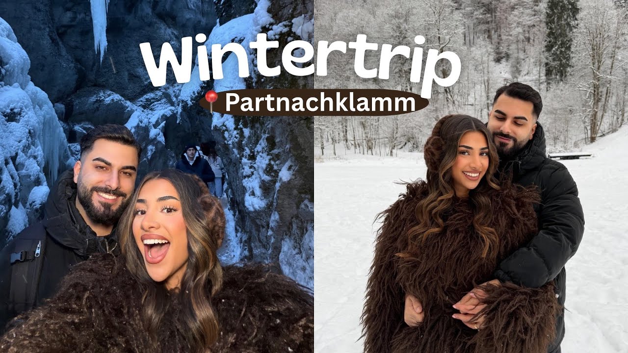 Wintertrip zum Partnachklamm 🥶❄️| Dilber & Deniz