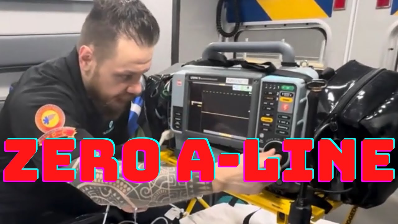 How to Zero an A-Line Transducer on LifePak 15 (LP15)?