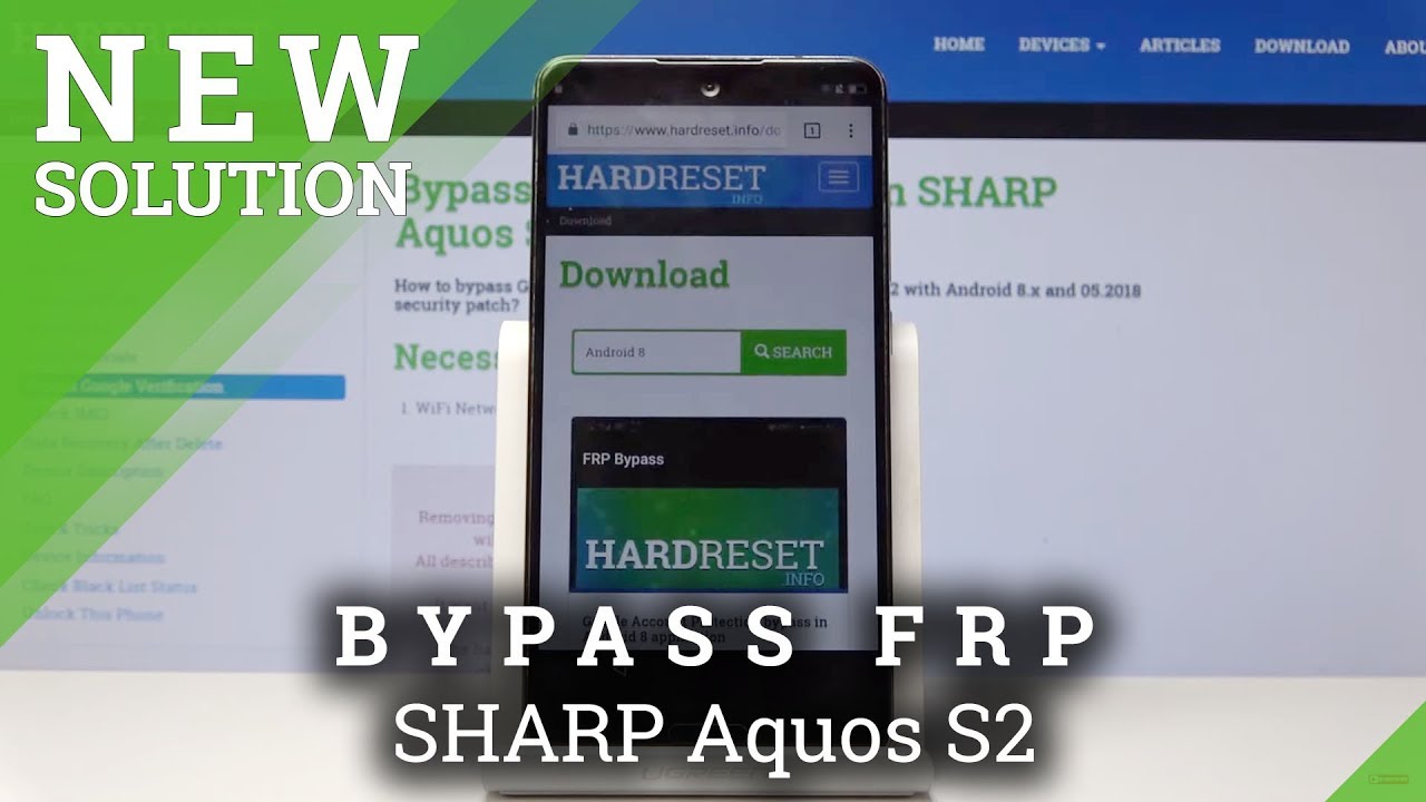 How to Bypass Google Verification in SHARP Aquos S2 - Unlock FRP in SHARP