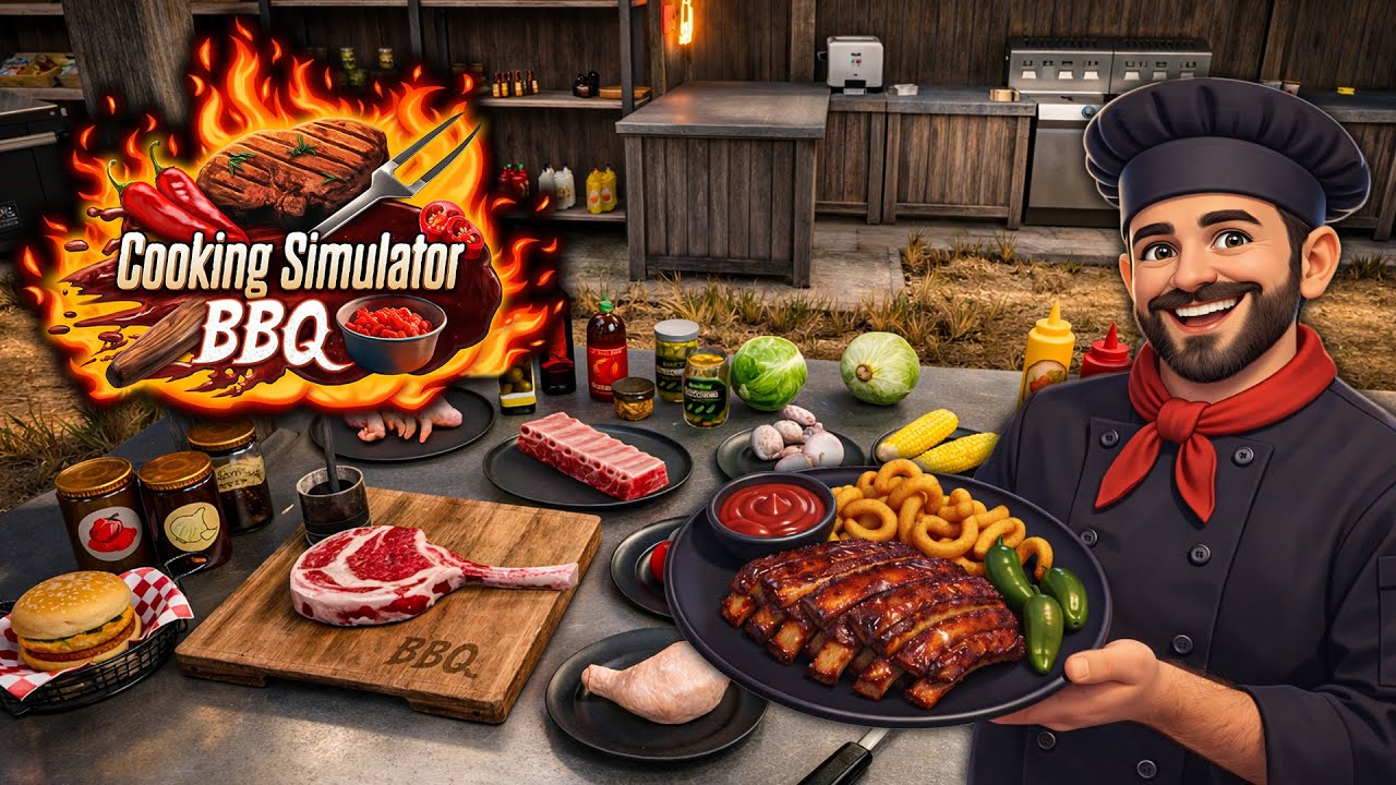 Cooking Simulator - BBQ Part #1 | Day 1-5 | Gameplay Walkthrough | No Commentary