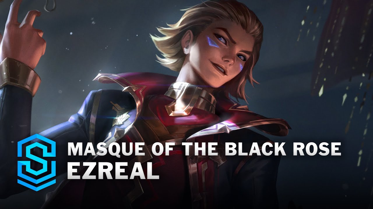 Masque of the Black Rose Ezreal Skin Spotlight - League of Legends