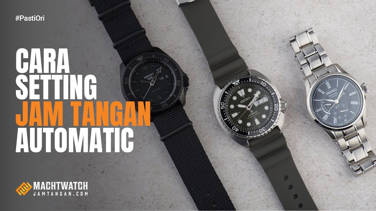 Cara Setting Jam Tangan Automatic Yang Tepat ❗❗❗ #JamTangan #JamAutomatic #Tips