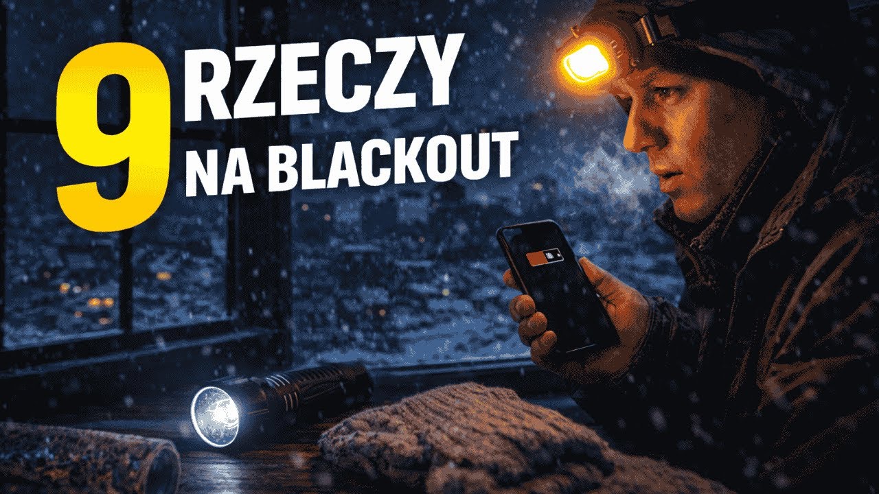 Blackout zimą? Bez tych 9 rzeczy nie masz szans.