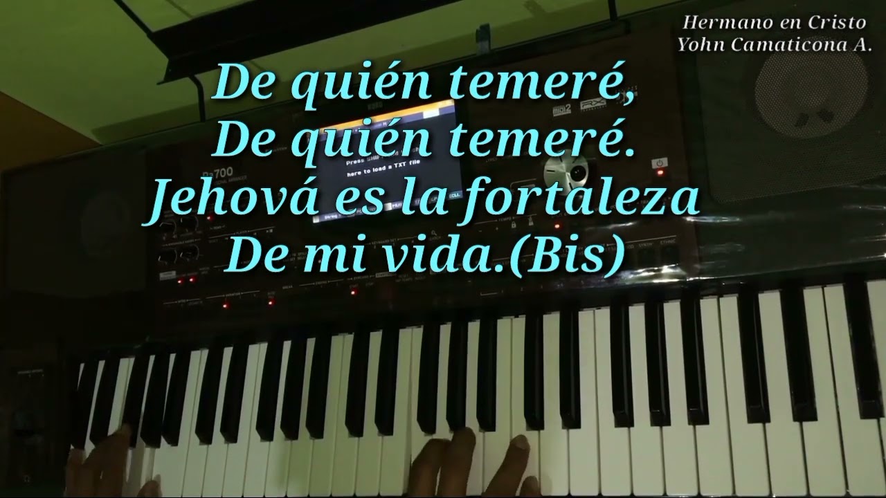 Alabanza del Himnario Poder del Evangelio 313 De quién Temeré