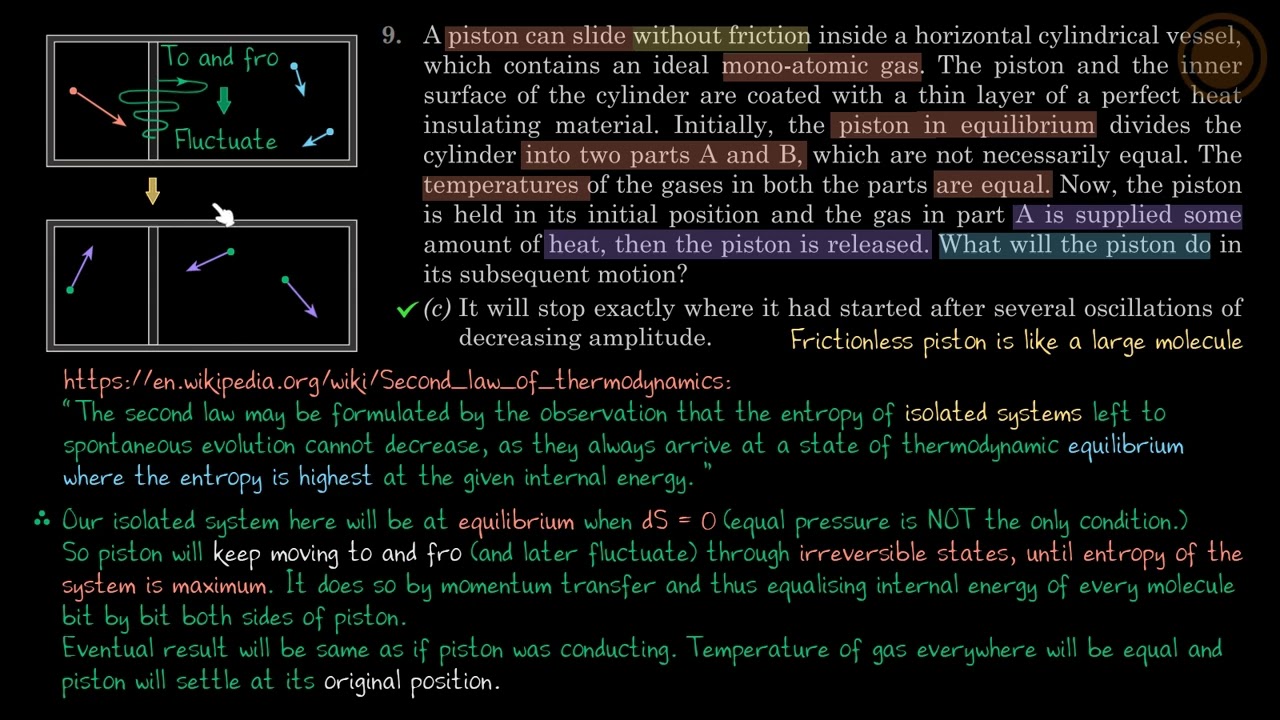 MCQ 9 | Thermal physics | Pathfinder physics Solutions