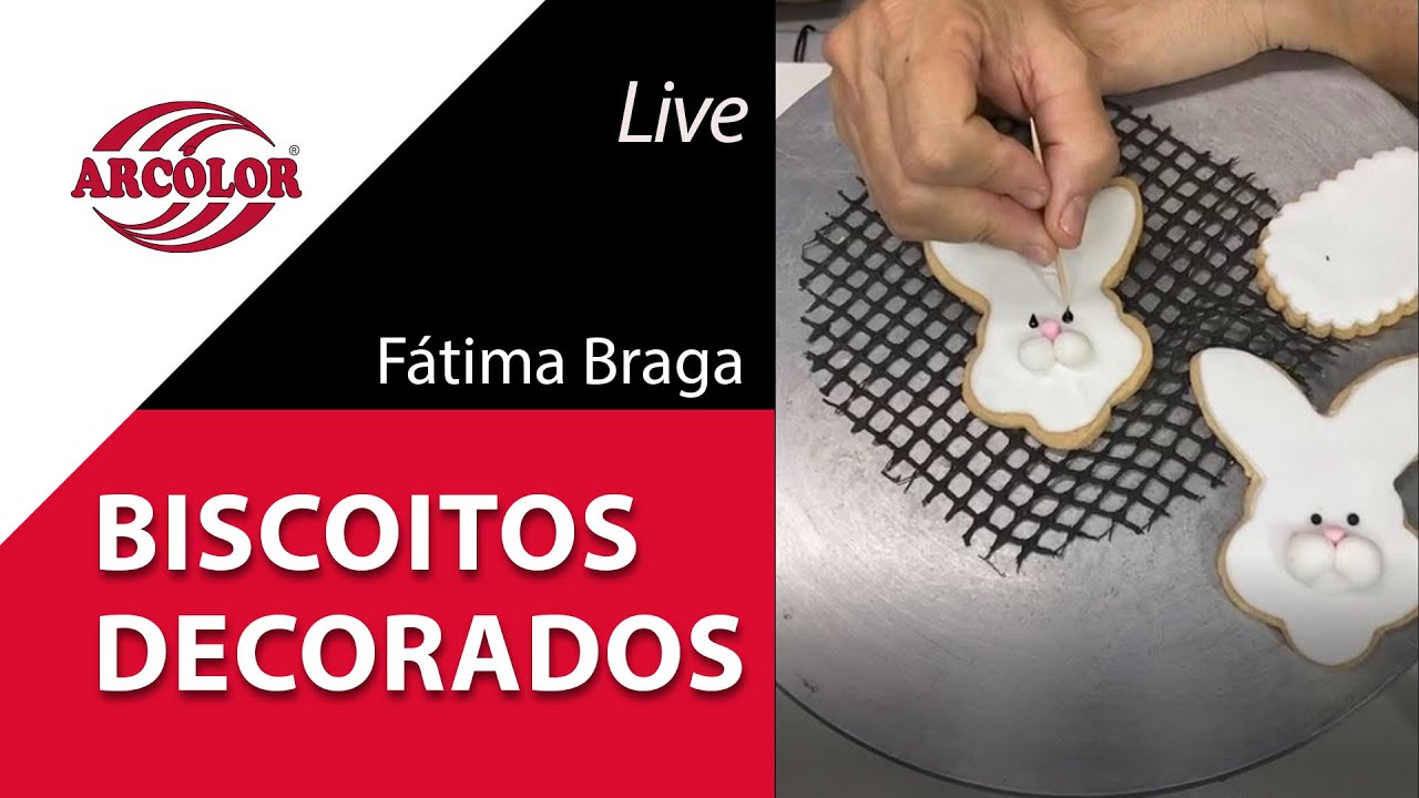 Biscoitos decorados com Fátima Braga!