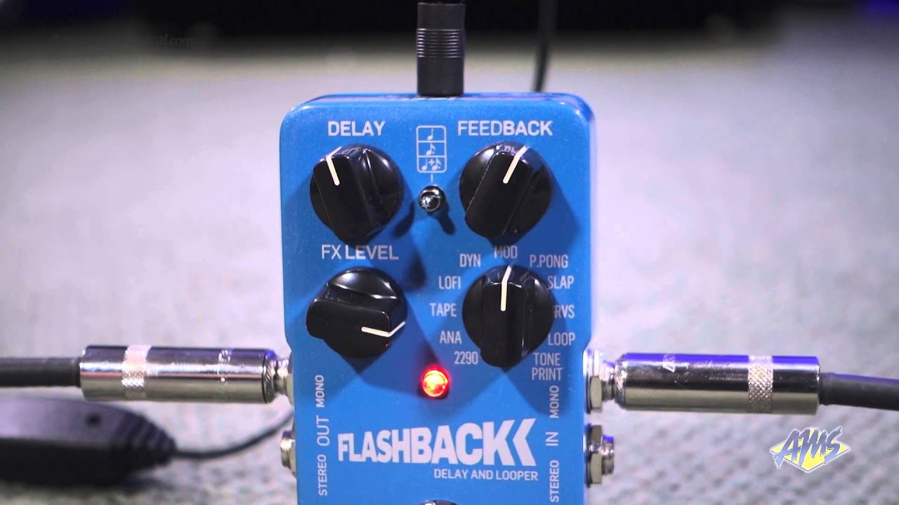 TC Electronic Flashback Delay Looper Pedal - TC Electronic Flashback