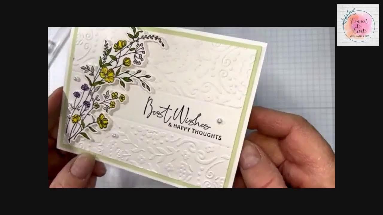 Connect To Create: Partial Embossing With An Embossing Folder