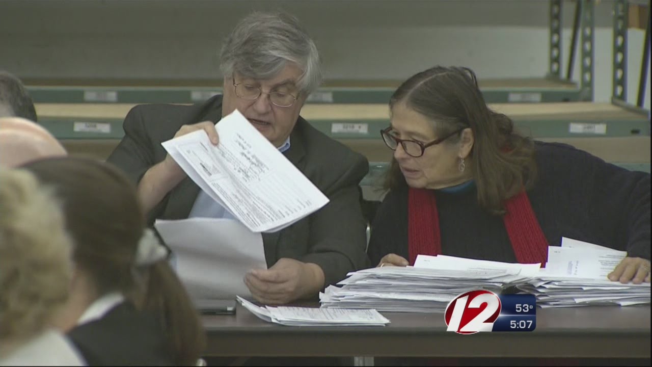 Vote-Counting Begins at RI Board of Elections