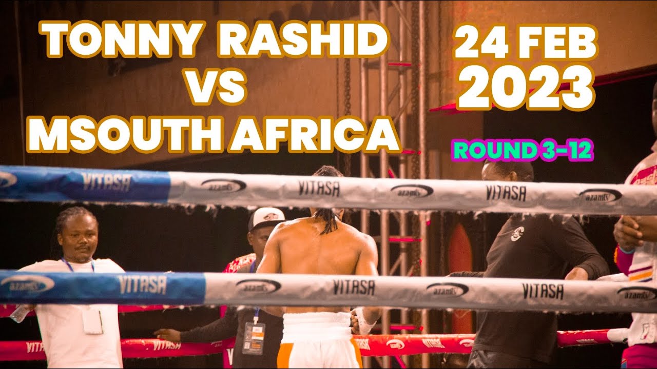 Tony Rashid vs    Salebo Ngebinyana Round ya tatu