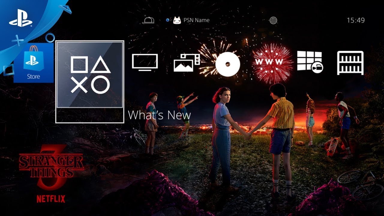 Stranger Things 3 | Dynamic Theme | PS4