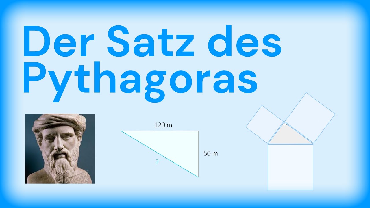 Der Satz des Pythagoras | Erkl&auml;rvideo Mathematik