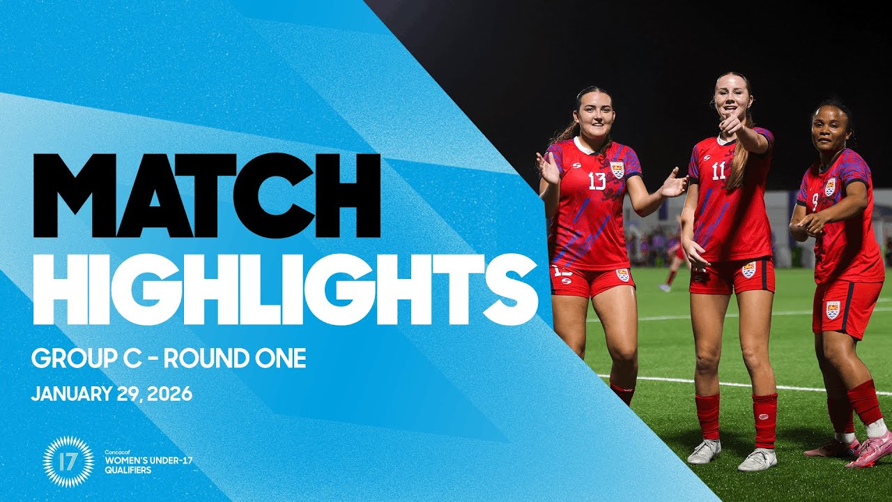 Group C Highlights, January 29 | 2026 Concacaf Women&rsquo;s Under-17 Qualifiers
