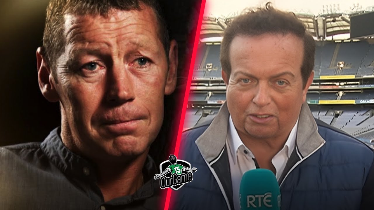 Ciarán Carey was full of fun when he met Marty Morrissey last weekend.