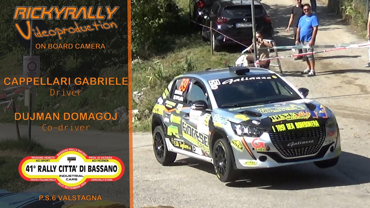 OBC CAPPELLARI - DUJMAN // 41° Rally Citta' di Bassano 2024 // P.S.6 Valstagna