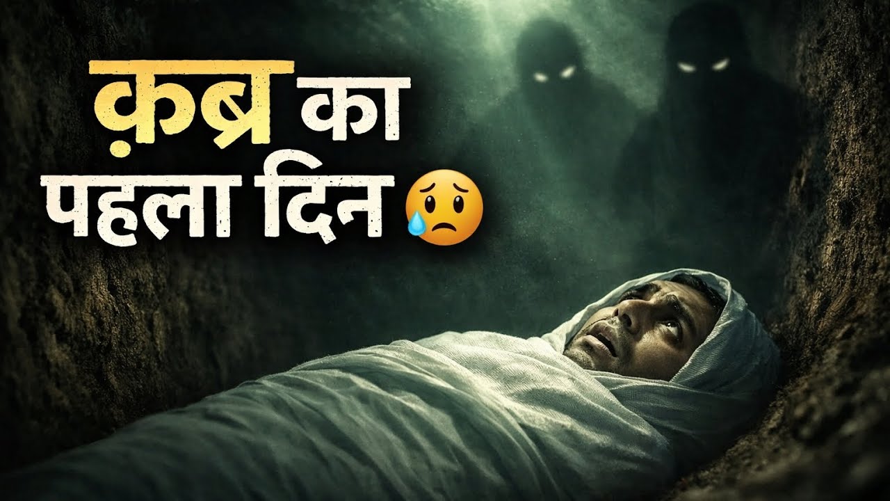 क़ब्र का पहला दिन 😢 | मौत के बाद रूह के साथ क्या होता है? | Munkar Nakeer | Islamic Bayan Hindi |