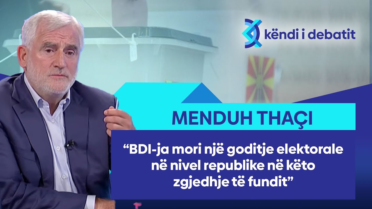 Menduh Tha&ccedil;i: BDI-ja mori nj&euml; goditje elektorale n&euml; nivel republike n&euml; k&euml;to zgjedhje t&euml; fundit