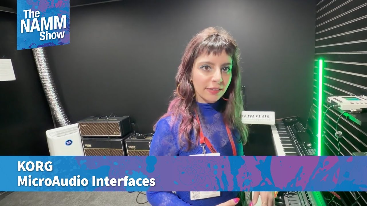 NAMM 2026: KORG: MicroAudio Interfaces