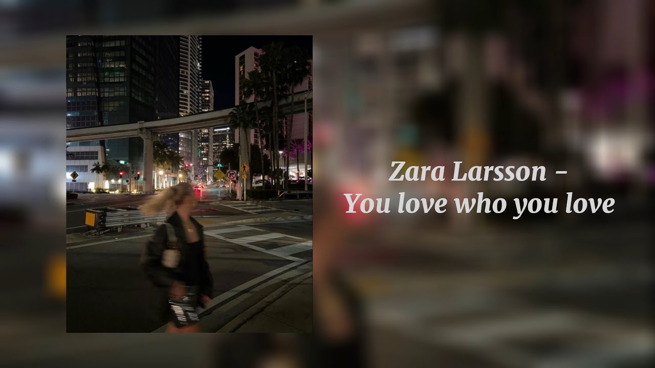 You Love Who You Love - Zara Larsson (Sped Up)