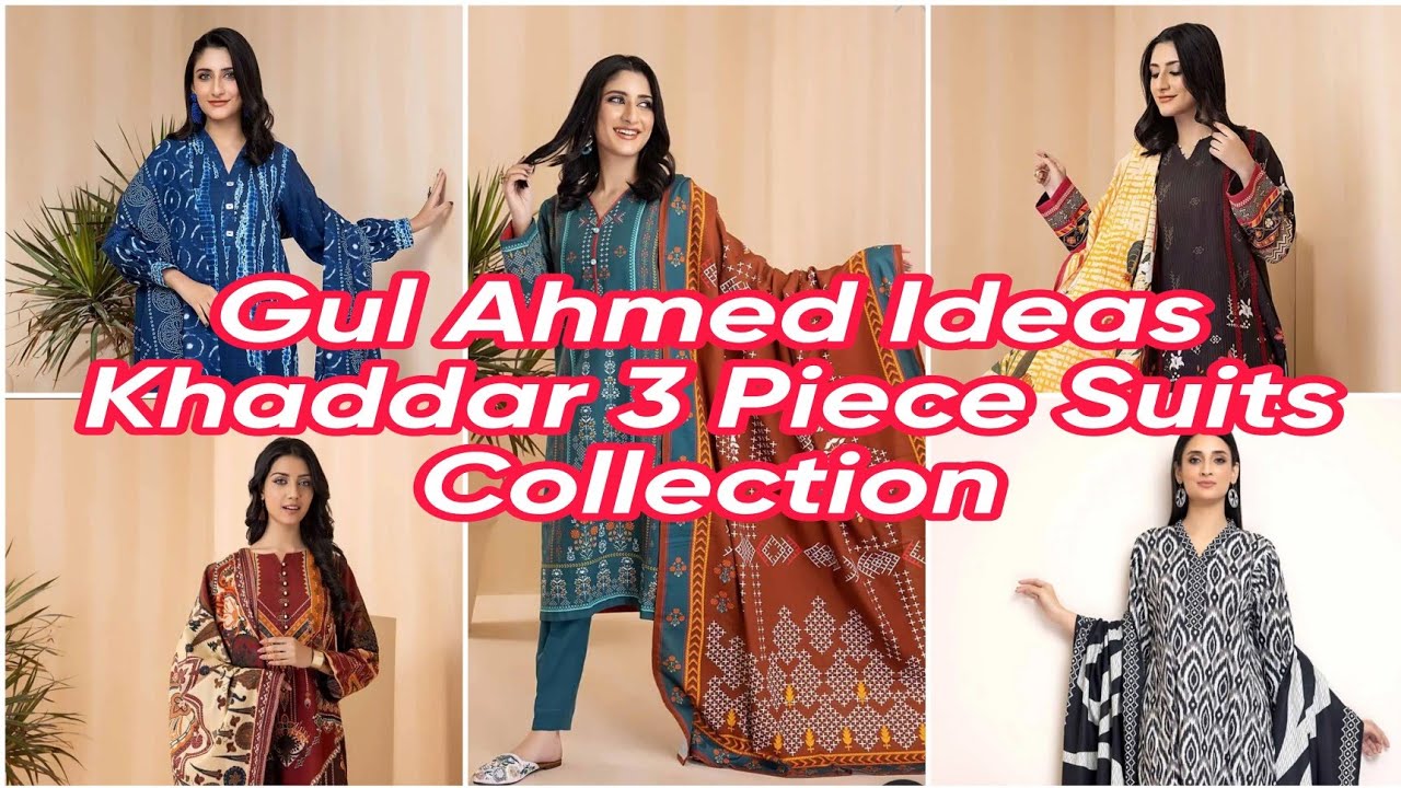 Gul Ahmed Ideas Khaddar 3 Piece Suits Collection|| Amazing New Arrival 2023