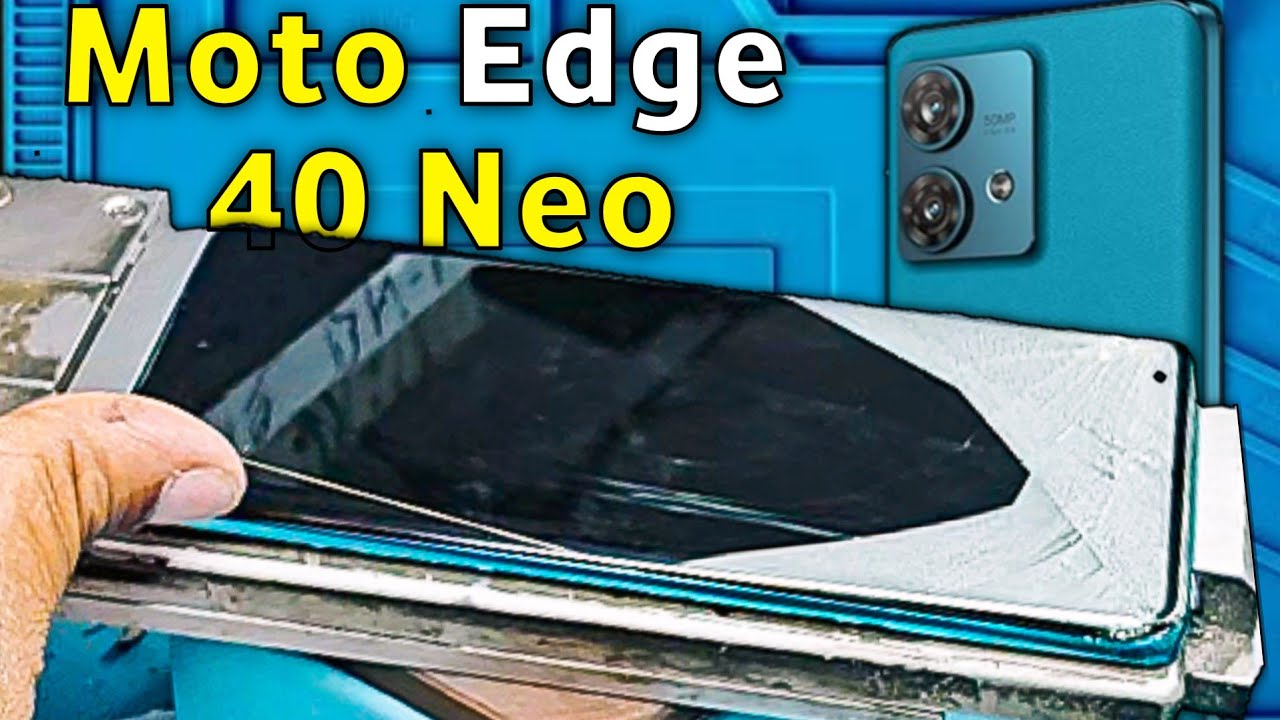 Moto Edge 40 / 40 neo screen glass change | Contact 9319167665 | Spare Repair