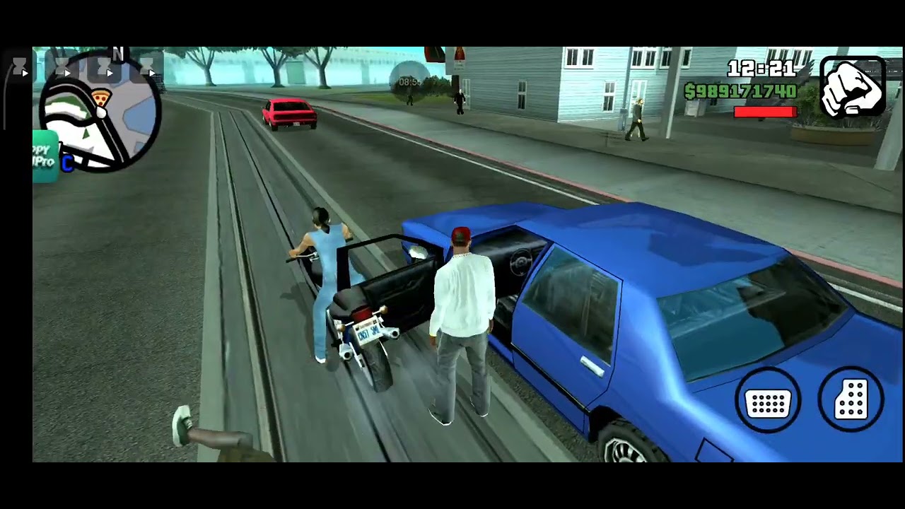 CJ stole the car from the San fierro airport#23