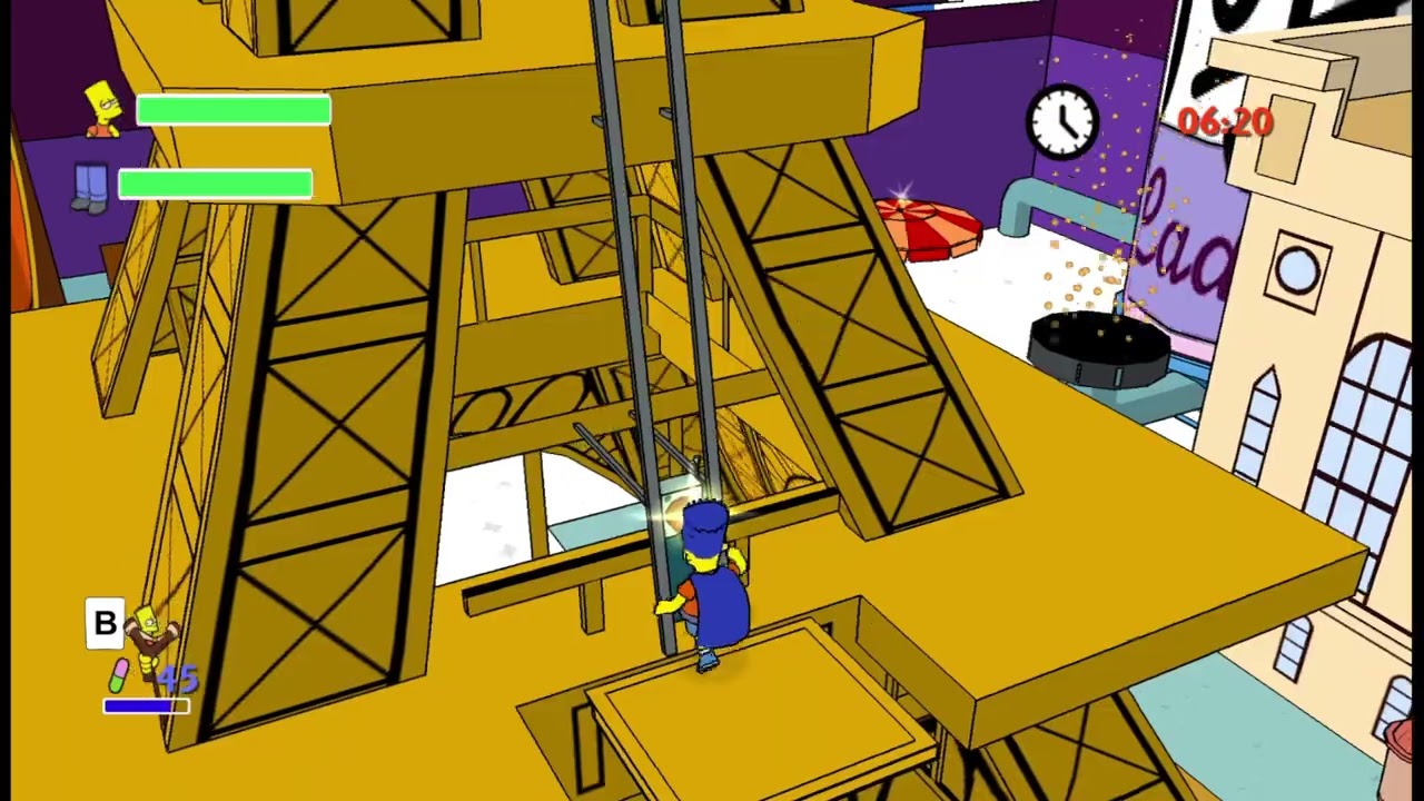 The Simpsons Game (Old-Gen) - Around the World in 80 Bites