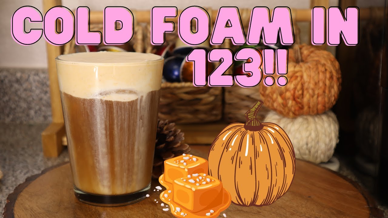 Salted Caramel Pumpkin Cream Cold Foam Recipe!