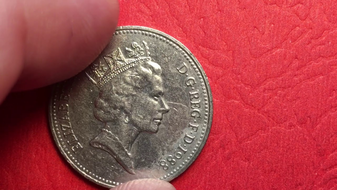 UK BRITAIN 5 Pence 1968 to 1992 Coins With 5 Pence Collection