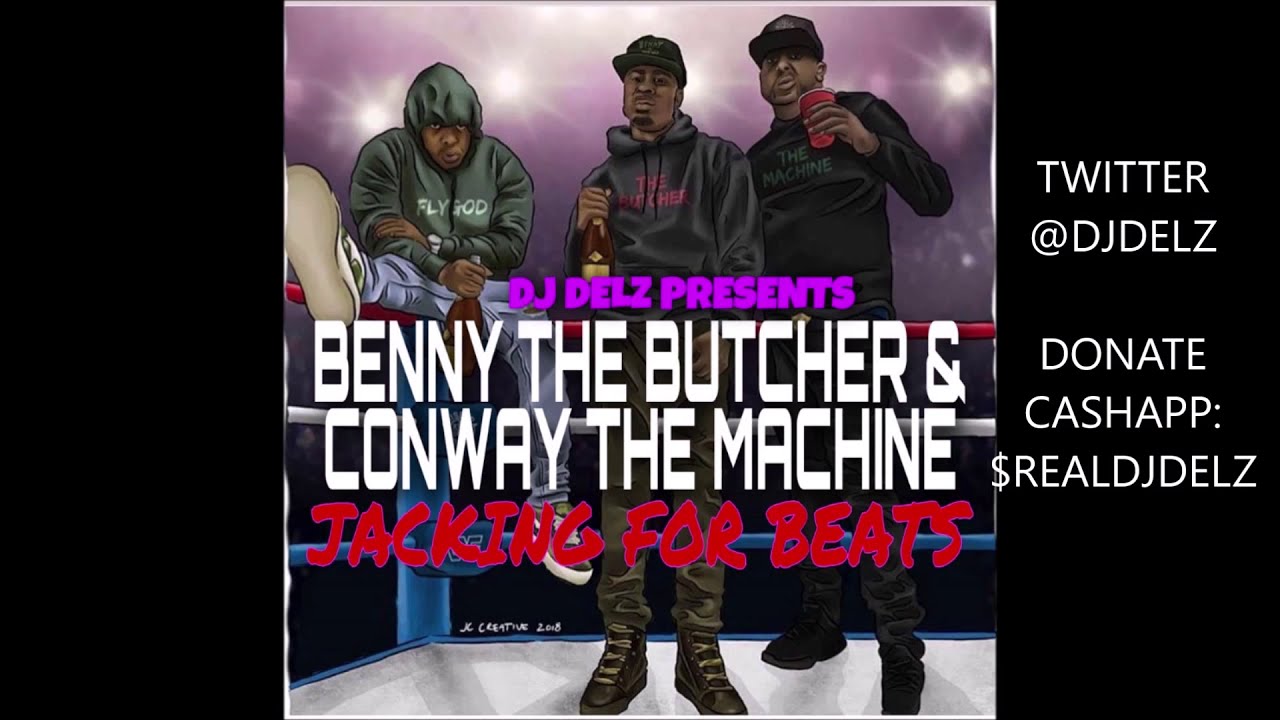 GRISELDA BENNY THE BUTCHER  & CONWAY THE MACHINE JACKING FOR BEATS MIXTAPE WITH DJ DELZ