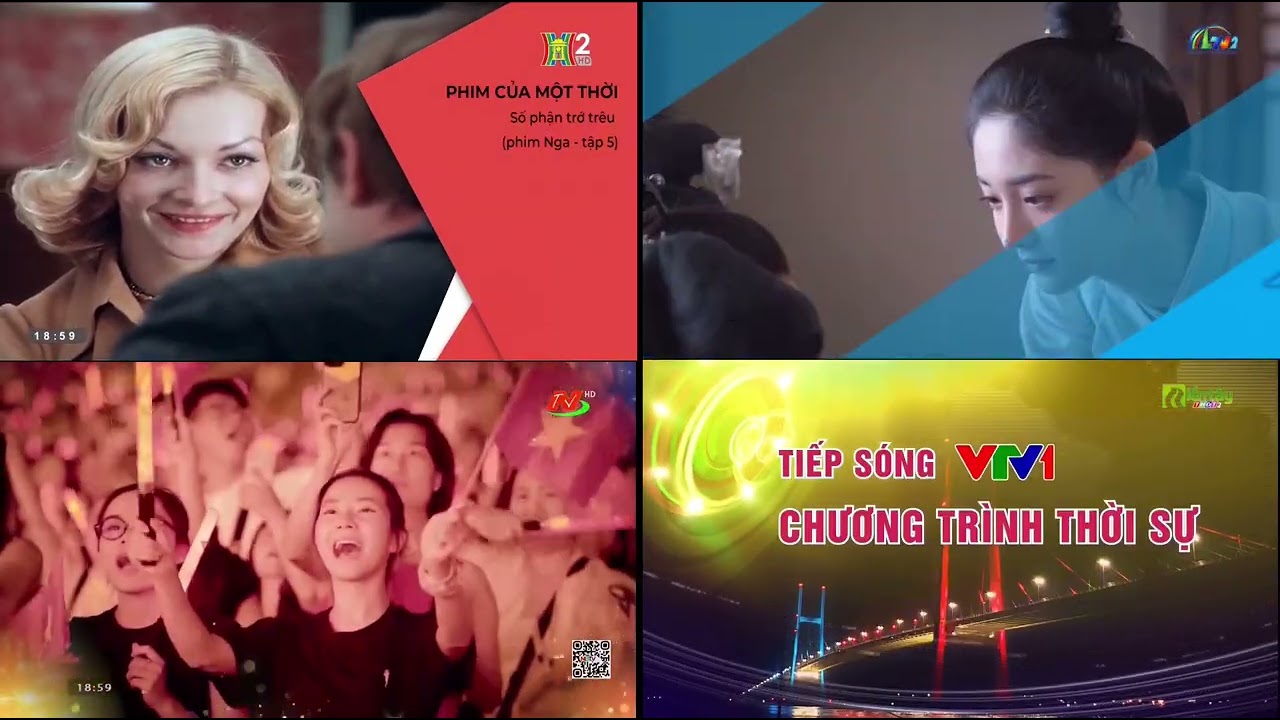 [MULTIVIEW] NBTV, Miền T&acirc;y THDT2, H2, LTV2 tiếp s&oacute;ng thời sự VTV1 (19.1.2026)