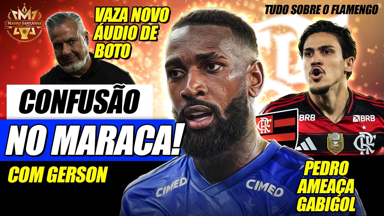 🔥 FLAMENGO: GERSON PROMETE CONTAR TUDO! VAZOU ÁUDIO! TORCIDA PEDE DEMISSÃO! PEDRO AMEAÇA GABIGOL