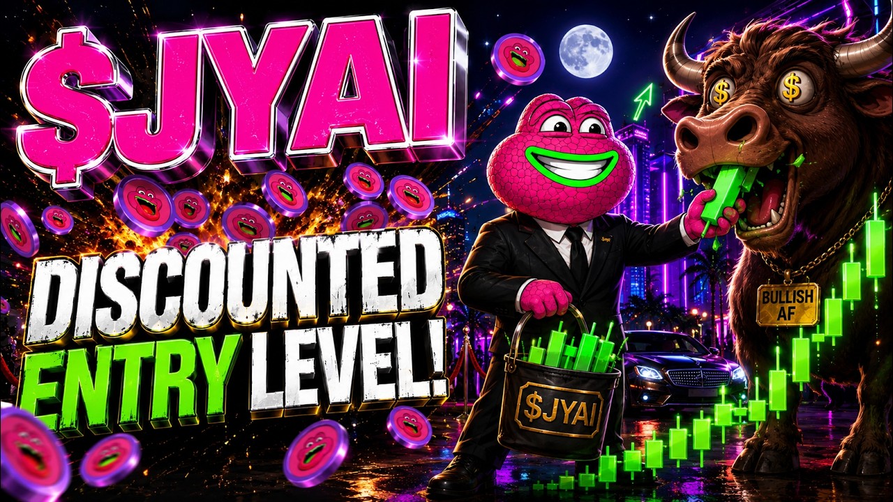 $JYAI COIN ПРЕДЛАГАЕТ ВАМ ЕЩЕ БОЛЕЕ ДЕШЕВЫЙ ВХОДНОЙ УРОВЕНЬ СО СКИДКОЙ!!!