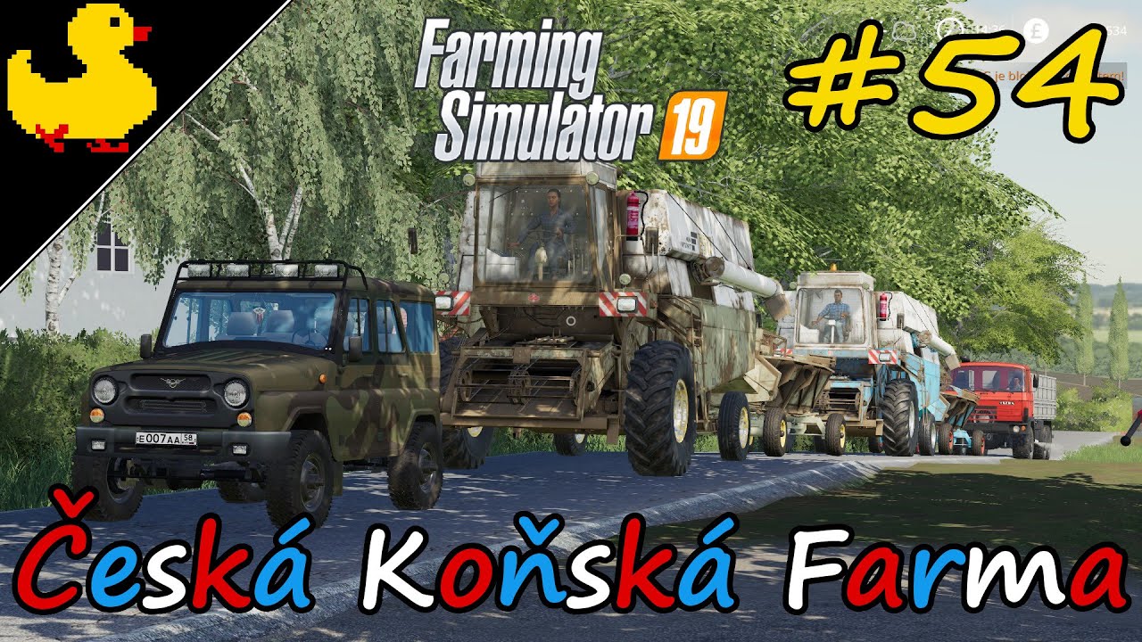 Sklizeň s Follow Me - Farming Simulator 19 CZ #54