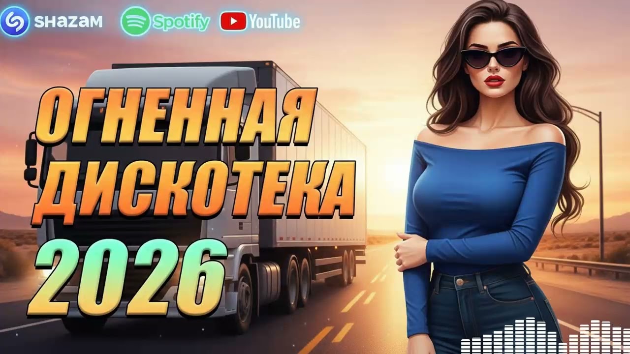 Горячие русские хиты 2026 — дискотека для дороги и отличного настроения