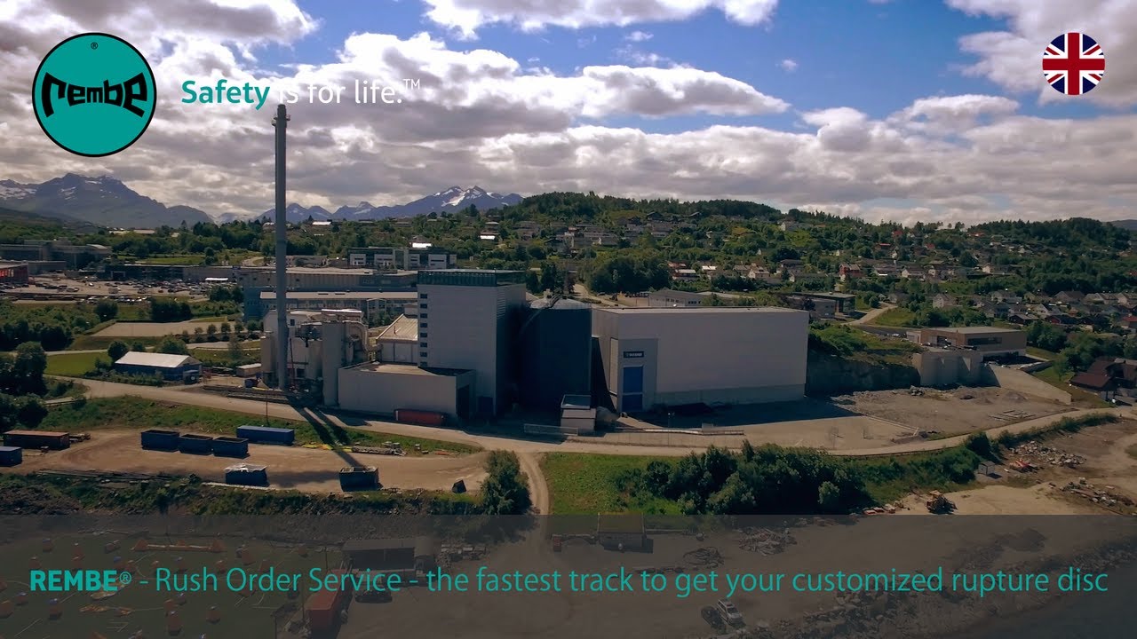 REMBE Rush Order Service -the fastest track to get your customized rupture disc