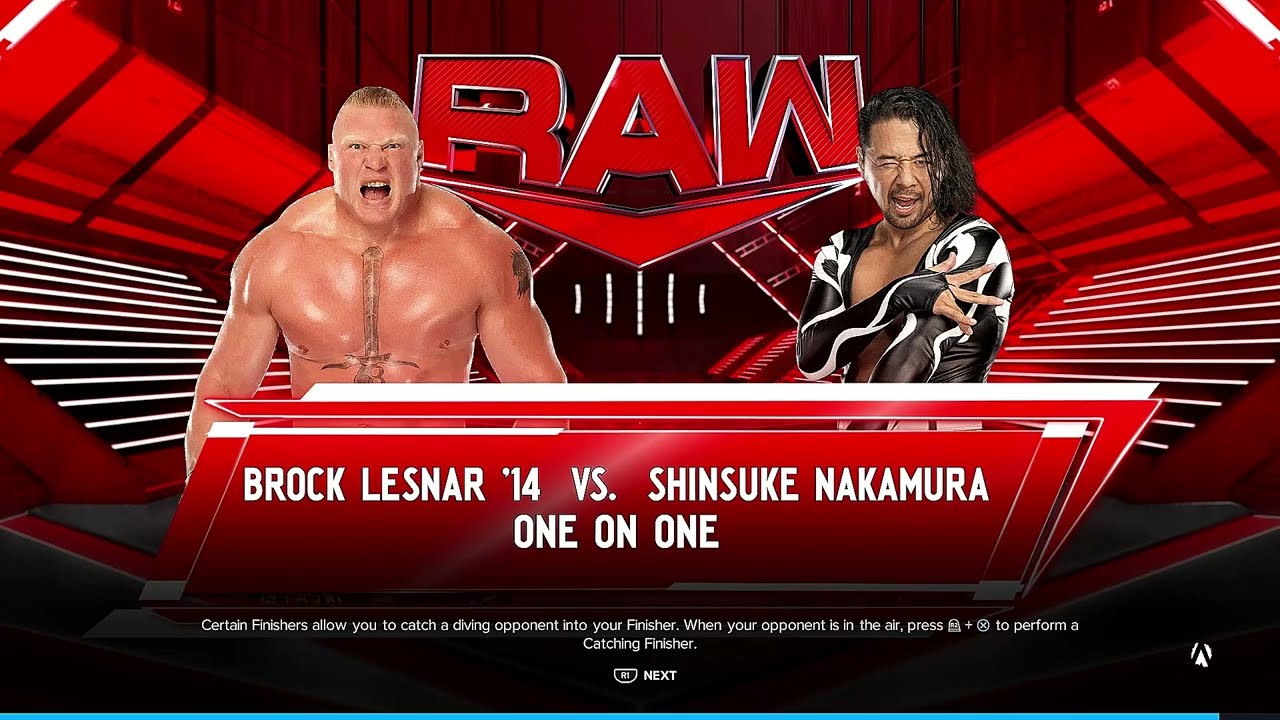 Брок Леснар против Шинсуке Накамуры | WWE | WWE 2K24 | Gamer Beast