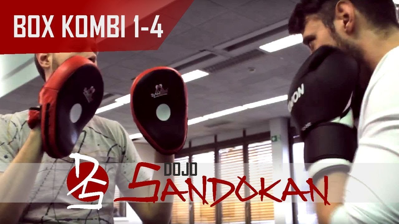 Offizielle Kombination 1-4 🥊 Kickboxen