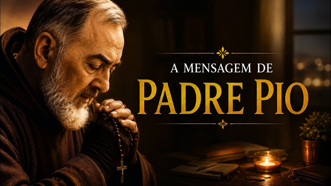 PADRE PIO! NÃO CONTE A NINGUÉM! OUÇA ISSO POR 2 MINUTOS E O DINHEIRO VAI SAIR DO NADA!
