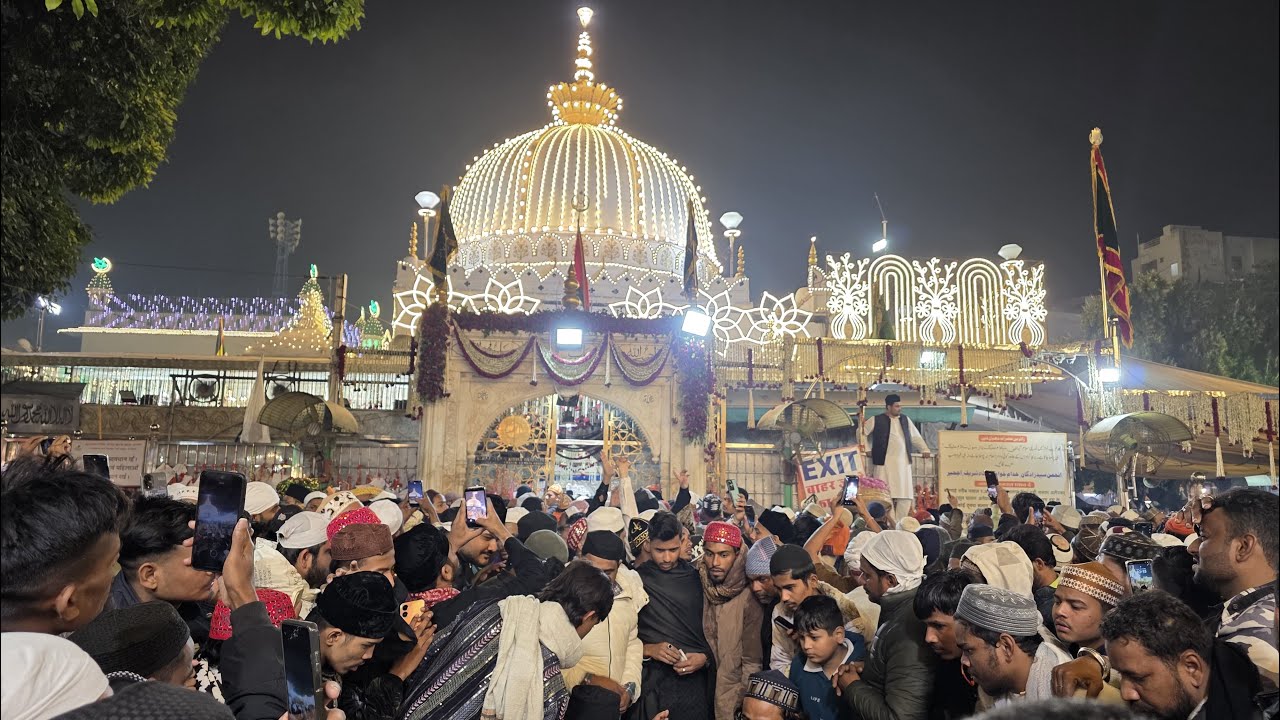 🔴 Ajmer Sharif Live Today | 814 Urs Mubarak | Khwaja Garib Nawaz Dargah